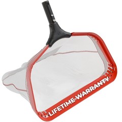 17&Prime; Silt Net Pool Skimmer – Heavy-Duty Aluminum Frame, Ultra-Fine Net, EZ-Clip
