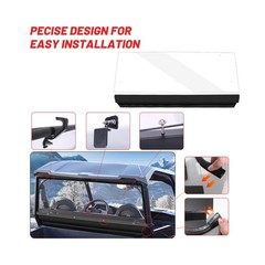 StarknightMT General 1000 Rear Windshield Back Window Compatible with Polaris…
