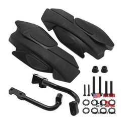 2876846 2PCS Black Handguards with Mount Brackets Kit Replacement for Polaris