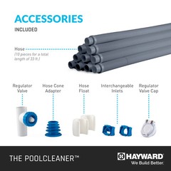 Hayward PoolCleaner 2-Wheel Suction Cleaner – Limited Edition Black (W3PVS20GST)