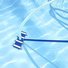 Corded Electric Pool Vacuum Head – Heavy Duty & Lightweight for Easy Maneuvering