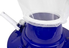 Poolmaster 28300 Big Sucker Manual Swimming Pool Debris Leaf Vacuum ~ Blue
