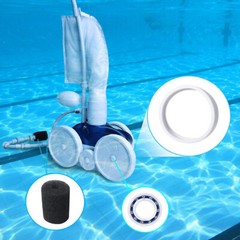 Tire Sweep Tail Scrubber Ball Bearing Wheel Kit For Polaris Pool Cleaner 180 UE
