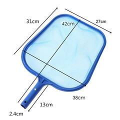 Heavy Duty Pool Leaf Skimmer Net Fine Mesh Deep Bag Pool Cleaning Tool 20 (1)