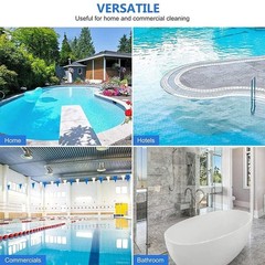 18 Inch Pool Brush Head for Cleaning Pool Walls Inground Pools Tiles Floors