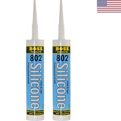 280ML Clear Silicone Sealant – 2-Pack for Pool, Spa, and Water-Resistant Repairs