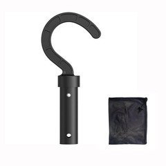 Hailewen Pool Hooks for Poles Hook Robotic Cleaner 1 Pack, Black