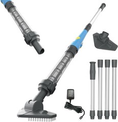 Lightweight Above Ground Pool Vacuum with 2 Brush Heads – Effortless Cleaning