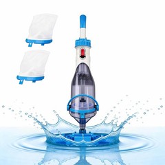 Rechargeable Pool Maintenance Tool Cordless Handheld Pool Vacuum, Dual-Phase Cle