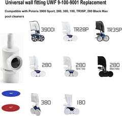Pool Cleaner Universal Wall Fitting UWF Connector For Zodiac Polaris 280 380 390