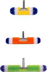 3 Pack 360� Pool Brushes for Pools, Spas & Hot Tubs – 12&Prime;, 18&Prime;, 24&Prime; Sizes
