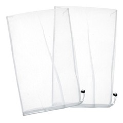 U.S. Pool Supply Fine Mesh Filter Bags for Leaf Vacuum 12&Prime; X 20&Prime;, White