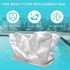 Pool Cleaner Filter Bag Replacement for Aquabot & Aquafirst Pool Cleaners 8111