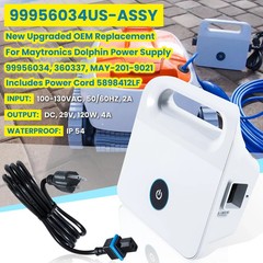 99956034 Power Supply for Dolphin Active 10,Solo,Cayman,Echo,Encore,Escape,E10,E