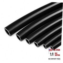 Silicone Vacuum Hose Kit 6PCS 5FT Tubing (1/8&Prime; to 5 Feet) – Black