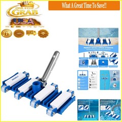 Heavy Duty 14&Prime; Pool Vacuum Head for Inground & Above Ground Pools