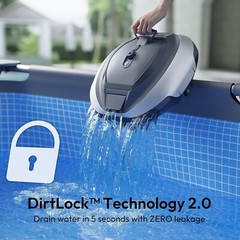 BuSwift 320P Robotic Pool Cleaner, Hydro Dynamic Design, Pool Vacuum with 4072
