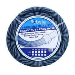 Robelle Spiral Vacuum Swimming Pool Cleaner Hose – 21&prime; x 1.25&Prime;