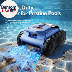 [2026 Release] Automatic Robotic Pool Vacuum for Inground & above Ground Pools,