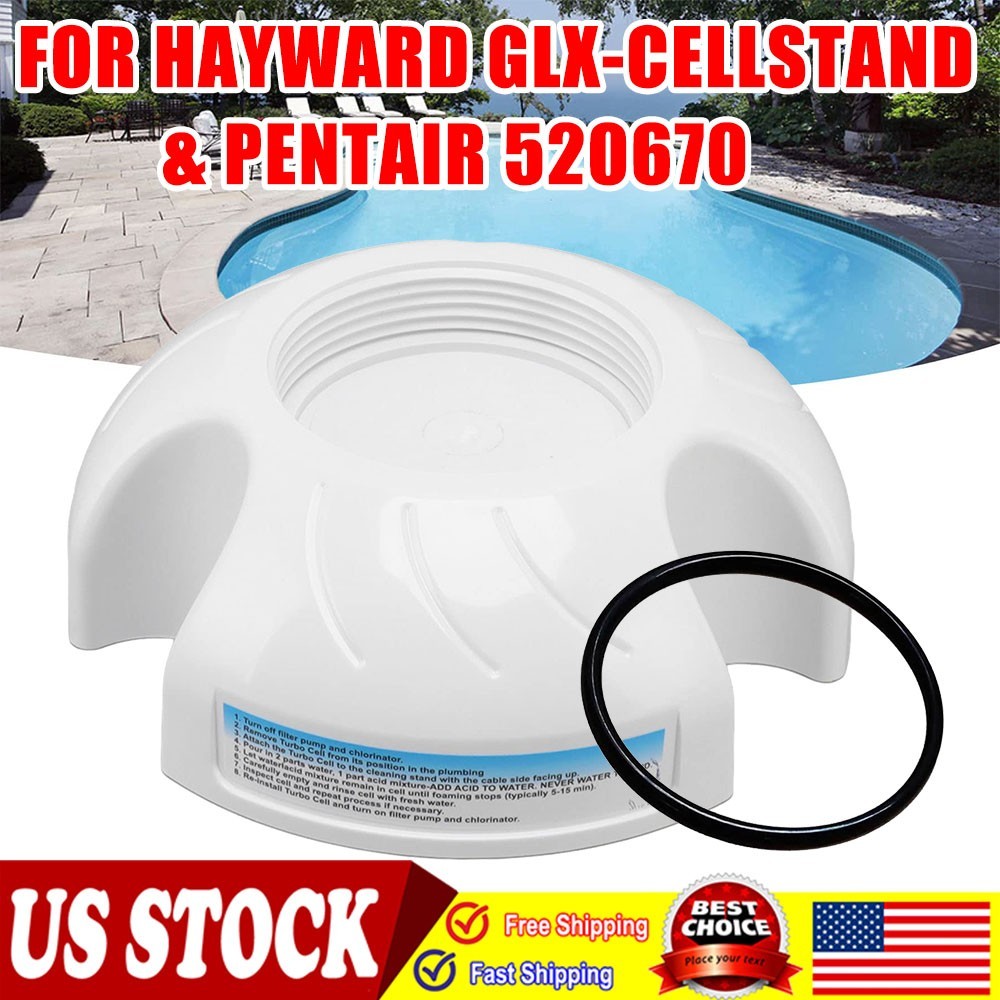Salt Cell Cleaning Stand Cap With O-Ring For Hayward Pentair Cell USA