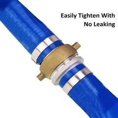 Versatile 2&Prime; x 25&prime; Heavy Duty Blue PVC Backwash Hose – Resistant to Chemicals
