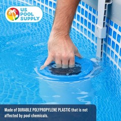 Durable Polypropylene Pool Skimmer with Hose Adapters