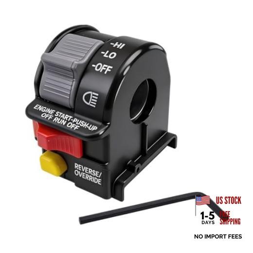 Left Handlebar Switch Assembly Replacement for Polaris Magnum, Sportsman,