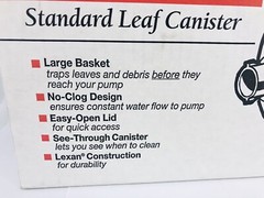 New Genuine Hayward W560 Standard Capacity Leaf Canister Assembly Pool Cleaner