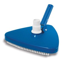 Triangular Vinyl Pool Vacuum Head for Above & Inground Pools – Weighted Design