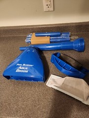 POOL BLASTER Aqua Broom XL Ultra Cordless Pool, Hot Tubs, Spa Vacuum Cleaner