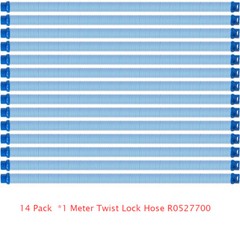 14x For Zodiac Baracuda MX8 T5 Twist Lock Hose 39&Prime; R0527700 R0527800 US