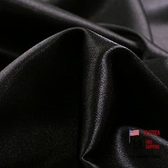Satin Photography Background Silk – Glossy Fabric Cloth 100 x 75 cm – Black