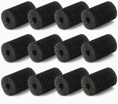 Self-Installation Black Tail Scrubbers for Polaris Pool Cleaners – 12 Count Pack