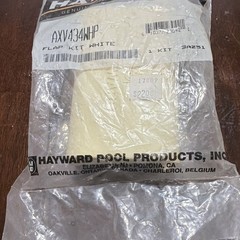 OEM NEW Hayward AXV434WHP Flap Kit White Pool Cleaner Flap, Chlorine Resistant