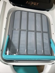 Aiper Surfer M1 Automatic Pool Skimmer Robotic Surface Cleaner with App Control