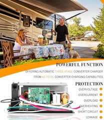 Upgraded WF-8955-AD-MBA RV Converter Main Board Assembly Replacement Unit for