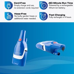 NEW 2026 Aqua Broom Recharge G2 – Cordless Spa & Hot Tub Vacuum, Integrated O…