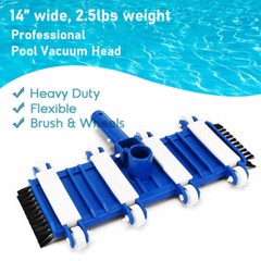 Home Swimming Pool Tool Suction Vacuum Head Brush Cleaner Above Ground Inground