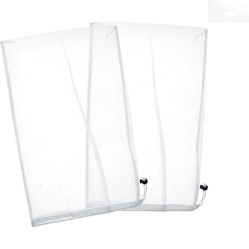 Durable Nylon Mesh Filter Bags for Leaf Vacuum Pool Cleaners – 2 Pack, 12&Prime; x 20&Prime;