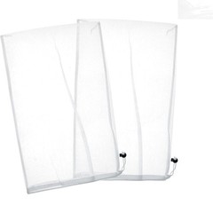 Durable Nylon Mesh Filter Bags for Leaf Vacuum Pool Cleaners – 2 Pack, 12&Prime; x 20&Prime;