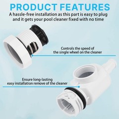 QDOCURO 1 PC 9-100-9002 UWF D29 Quick Disconnect Pressure 1.5 inches, B