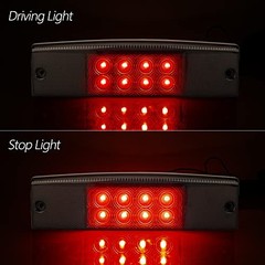 Ranger Rear Tail Light Compatible with Polaris Ranger 400 570 800 2pcs Smoke