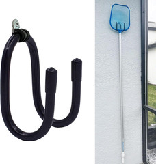 Non Rust Pool Pole Hangers – Ideal Pool Fence or Wall Mount Storage Hooks for Po