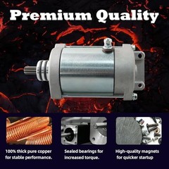 Starter Motor Replacement 4010417 410-54040 SMU0271 Compatible with 18648N