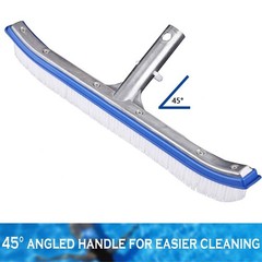 18 Inch Pool Brush Head for Cleaning Pool Walls Inground Pools Tiles Floors