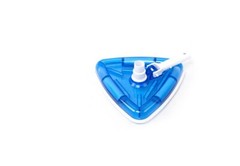 See-Thru Triangle Weighted Pool And Spa Vacuum Head, Cleaning Vacuuming NEW