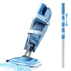 Cordless Pool Vacuum Above & Inground Pools, Powerful 1590 GPH Suction,Handhe…