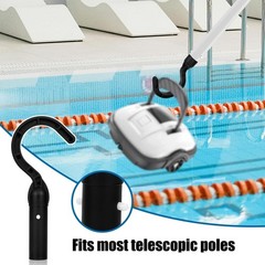 Pool Cleaning Tool Organizer Hooks, Heavy Duty Utility Hanger for Pool Skimme…