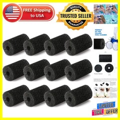 Polyurethane Sweep Hose Scrubbers – 12 Pack for Polaris Pool Maintenance
