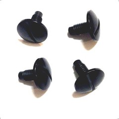 Polaris 180 280 Pool Cleaner Black Wheel Screws, Plastic Part C56, C-56 (4) Pack